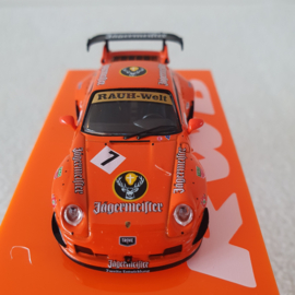 Porsche 911 993 RWB Jagermeister #7 1/64 Tarmac - T64-017-JA