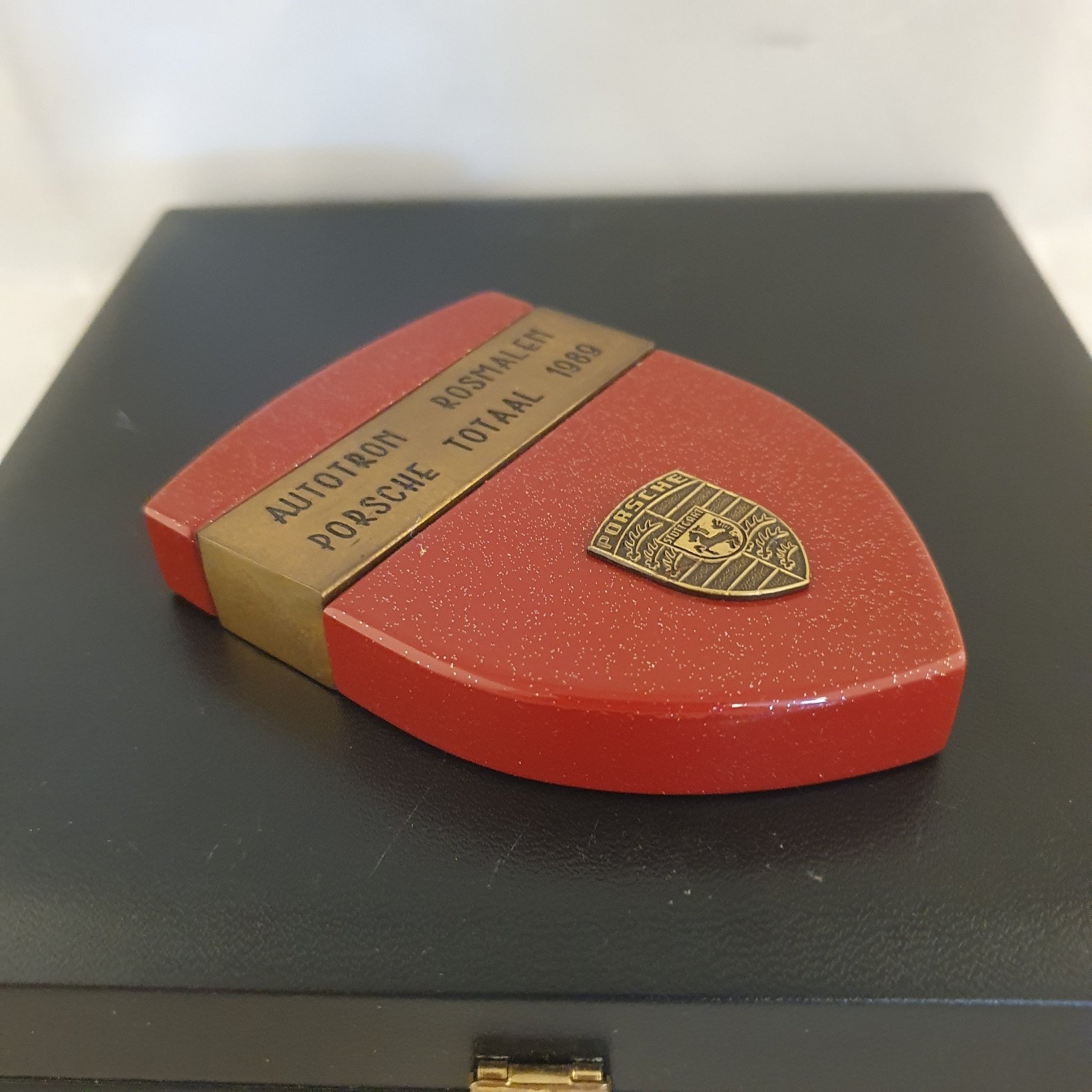 Porsche Total 1989 emblème - Autotron Rosmalen