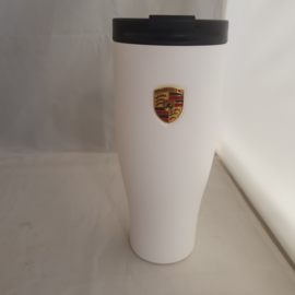 Porsche thermosbeker XL Carrera mat wit WAP0502000PTHB