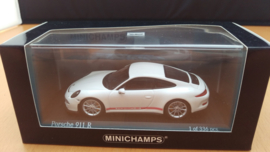 Porsche 911 (991.2) R 2016 weiß - Minichamps