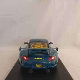 Porsche 911 997 RWB Bodykit Syunkashuto 2023 Vert Foncé 1/18 GT Spirit GT896