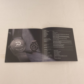 Original Porsche Design 1919 Datetimer 70Y Uhrenbroschüre – Wie Neu