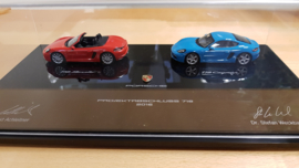 Porsche Boxster Cayman 718 Weissach set - Projektabschluss 2016