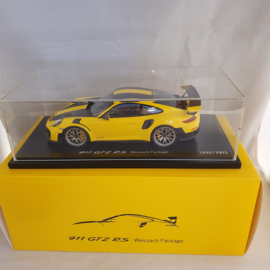 Porsche 991 GT2 RS pack Weissach jaune/noir - WAP0211520J