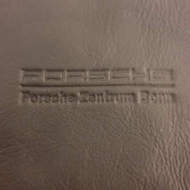 Porsche key case made of real leather