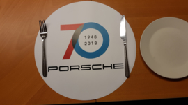 Porsche 70 Jahre Jubiläum Aufkleber