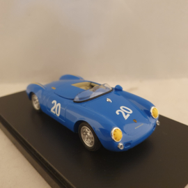 Porsche 550 Spyder 1953 schaal 1:43 - #20 blauw MAP01955217