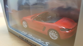 Porsche 718 Boxster S type 982 - India Red - 2016