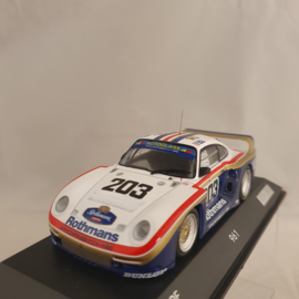 Porsche 961 Rothmans #203 Le Mans 1987 1/43 Spark WAP0209610MKED