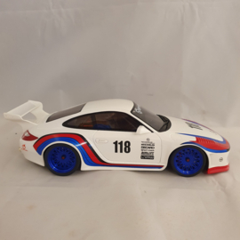 Porsche 911 997 Slant nose old/new 935 Martini Look 1/18 GT Spirit GT796