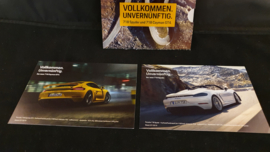 Porsche cartes postales 718 Spyder et 718 Cayman GT4 - Vollkommen Unvernünftig