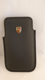 Porsche Lederschutzhülle iPhone 4 - Schwarzes Leder