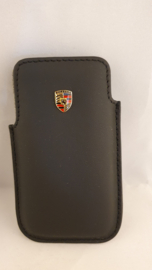 Porsche housse de protection en cuir iPhone 4 - Cuir noir