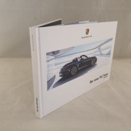 Porsche hardcover brochure 911 991 Targa 2013 - DE