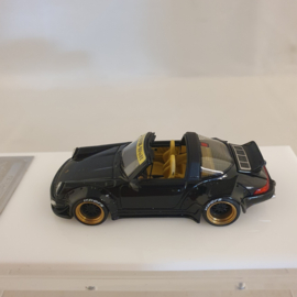 Timothy & Pierre 1:64 Porsche 911 (964) Targa RWB Black – Gelimiteerd 088/599