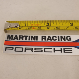 Porsche Martini Racing #8 sticker - 160x28 mm