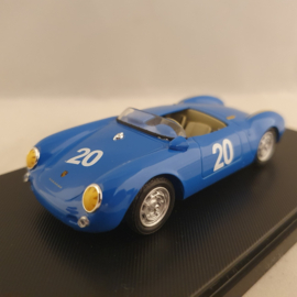 Porsche 550 Spyder 1953 schaal 1:43 - #20 blauw MAP01955217