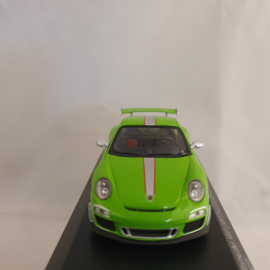 Porsche 911 997 GT3 RS 4.0 2011 jaune-vert 1/43 Minichamps CA04316054