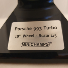 Porsche 911 993 Turbo 18" velg - Minichamps 1:5 - 4012138173736