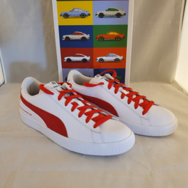 PUMA x Porsche Suede RS 2.7 Sneaker - Blanc Rouge - Edition Limitée