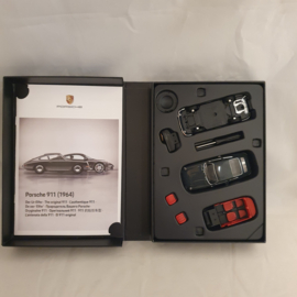Porsche 911 (1964) La première 'Elfer' 1/43 à construire soi-même sous forme de livre