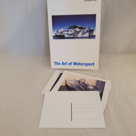 Porsche The Art of Motorsport - 12 postcards in booklet