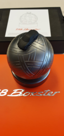 Porsche 718 Boxster eigenaarsbox met schaalmodel wereldbol