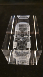Porsche 911 996  - 3D Kristallglas
