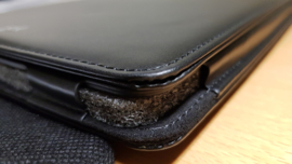 Porsche Design Tablet Cover for Ipad Air 1 - Black leather