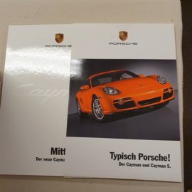 Porsche Boxster und Cayman (S) Broschüre 2006 - DE20301424U1