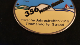 Plakette - Porsche Jahrestreffen 2010 - 356 Meer und mehr