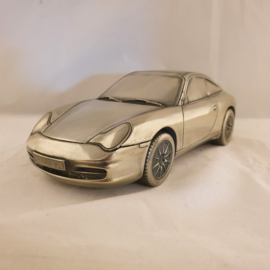 Porsche 911 996 Targa 1:18 - Presse papier van zilvertin