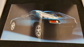 Porsche 928 -Brochure met prijslijst 1977 Duits