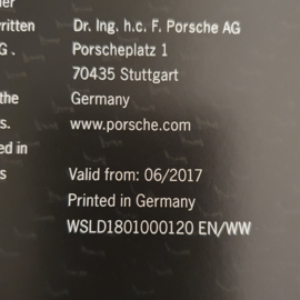 Porsche 911 991.2 GT2 RS Hardcover Brochure 2017 - Unyielding