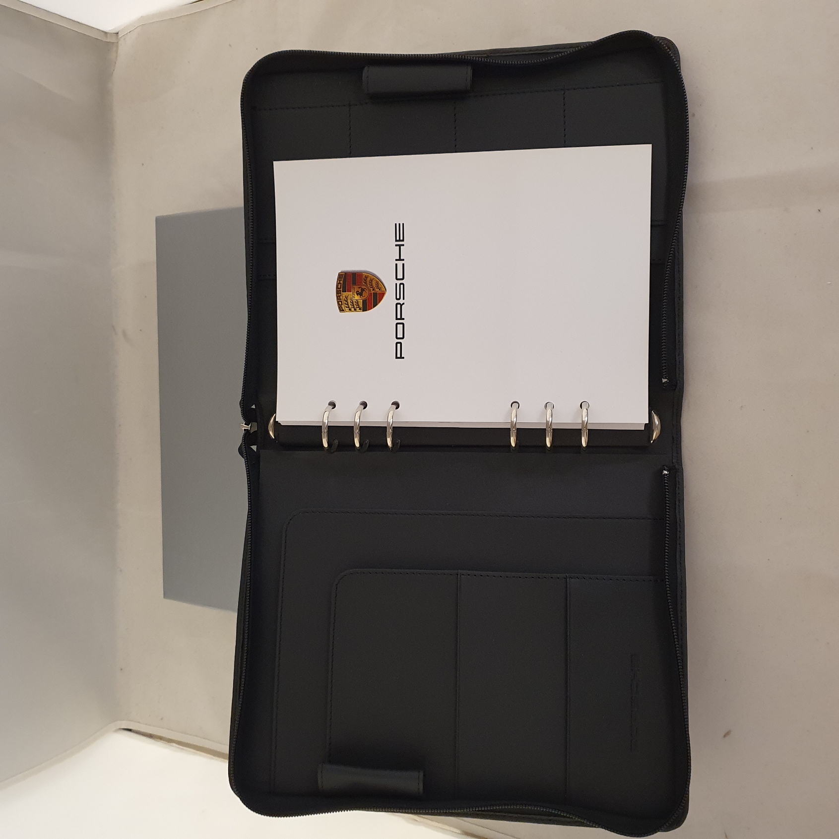 Black leather organiser Porsche Design - WAP0300080C
