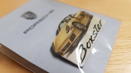 Porsche Boxster 718 pin - Jaune