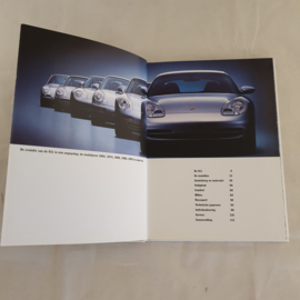 Brochure Porsche 911 996 Couverture Rigide 2000 - NL WVK16519100