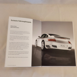 Porsche Exclusive 911 brochure reliée 2007 - DE WVK61181008