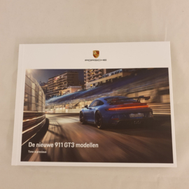 Porsche 911 992 GT3 Hardcover brochure 2022- NL