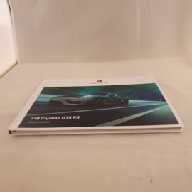 Porsche 718 Cayman GT4 RS Hardcover brochure 2022 - Dutch