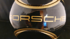 Porsche Respekt ball - Fußball schwarz mit Gold