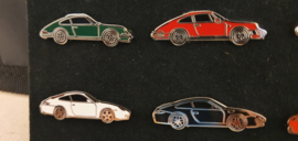 Porsche 911 Lapel pinset Timeless Machine - 1963-2020