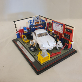 Porsche 356 Diorama Maßstab 1:43 - Schuco 27032