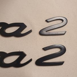 Porsche embleem Carrera-2 32,50cm
