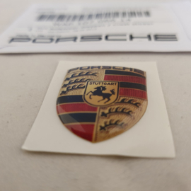 Porsche 911 997 993 3D logo sticker 25mm bij 33mm - WAP10706614