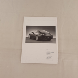 Original Porsche 911 (996) „In Daten“ Broschüre MJ 2002 (WVK 200 311 02 D) – Wie Neu