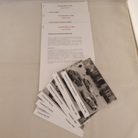 Porsche Nederland Persinformatie 1995 met 6 originele foto's
