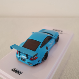 Porsche 911 997 LBWK Baby bleu 1/64 Inno64 - In64-997LB-BBL