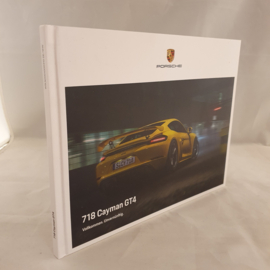 Porsche 718 Cayman GT4 Hardcover Brochure 2020 - DE