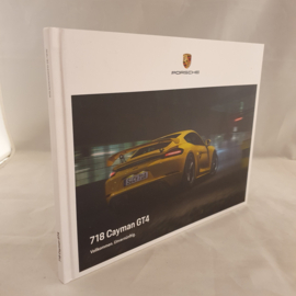 Porsche 718 Cayman GT4 Brochure Couverture rigide 2020 - DE